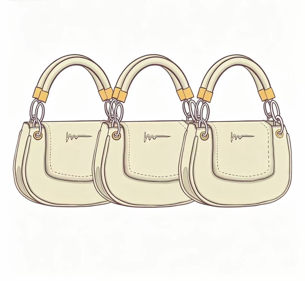 3 BAGS Handwoven bags